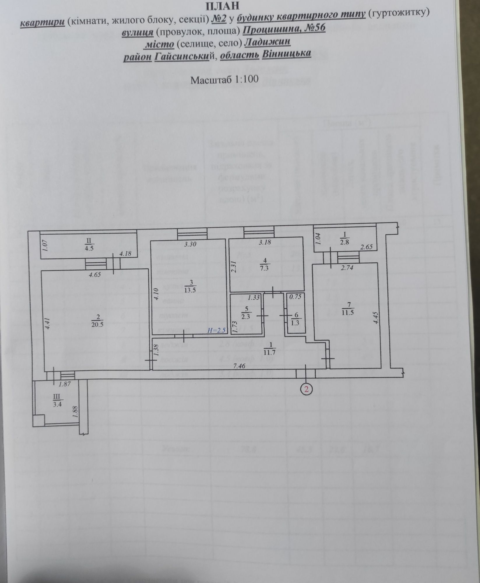 Обʼєкт нерухомості: 3 КІМ. КВАРТИРА, ПЛОЩА - 79 м², ЦІНА - 45 000 $
 — HUBTRUST, Вінниця