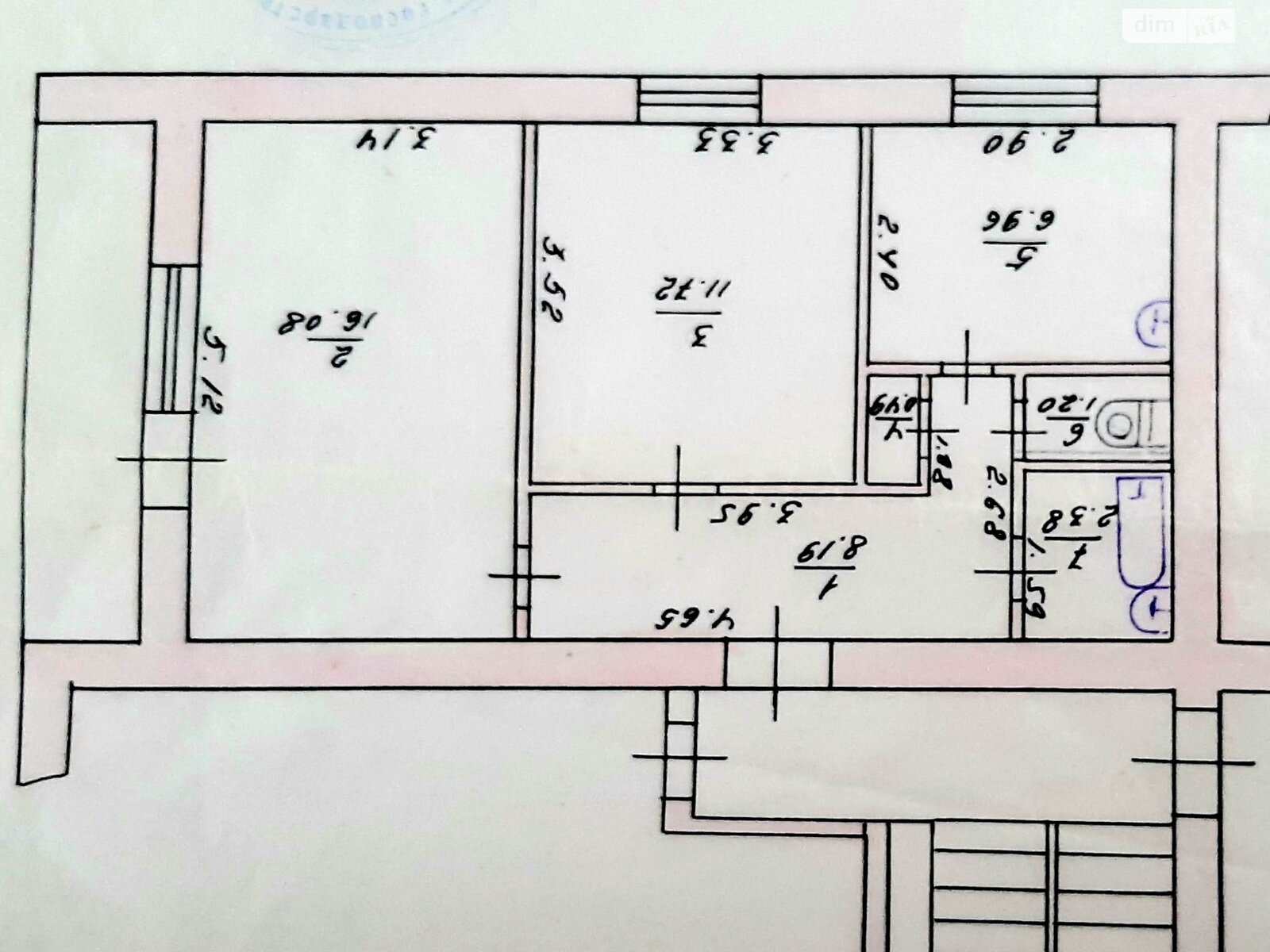 2 КІМ. КВАРТИРА, ПЛОЩА - 53 м², ЦІНА - 32 000 $
, просп. Незалежності