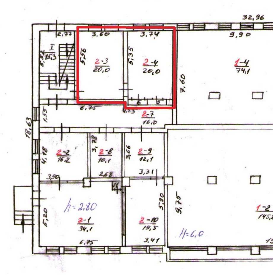 Обʼєкт нерухомості: ПЛОЩА - 42 м², ЦІНА - 23 $
 — HUBTRUST, Вінниця