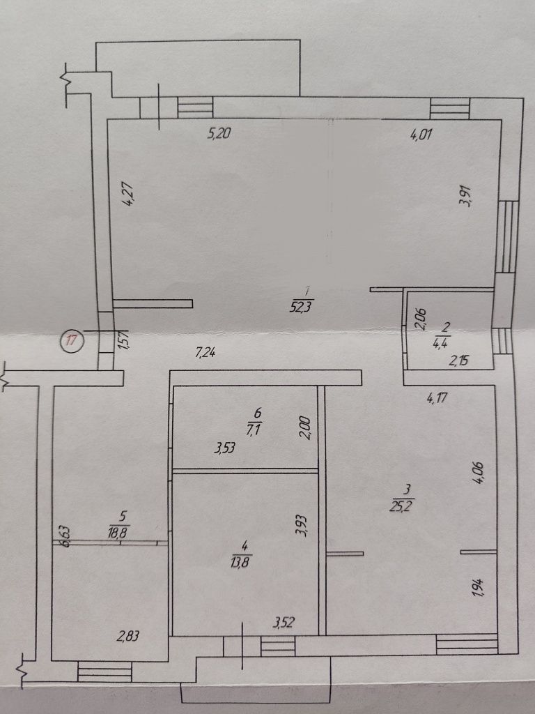 Обʼєкт нерухомості: 3 КІМ.  КВАРТИРА ПЛОЩА – 124 м², ЦІНА – 174 000$, РАЙОН: Поділля — HUBTRUST, Вінниця
