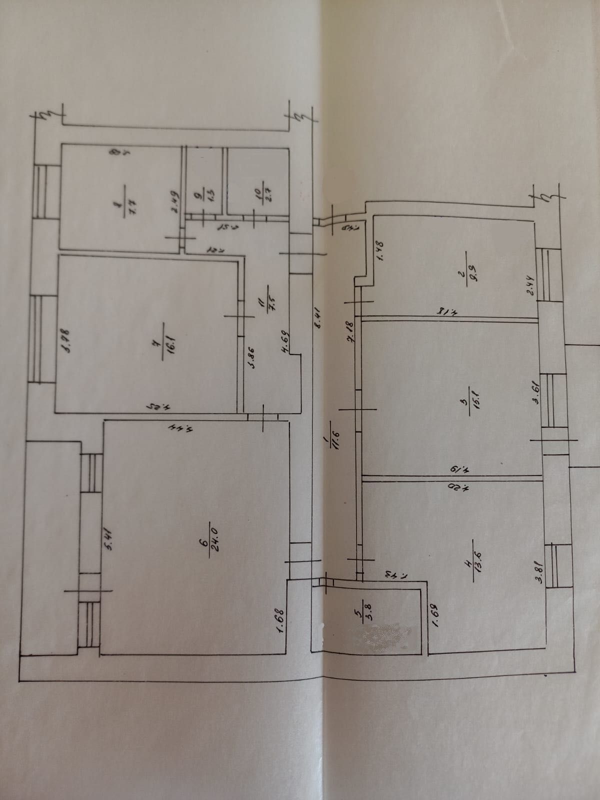 5 КІМ.  КВАРТИРА ПЛОЩА – 113 м², ЦІНА – 127 000$, РАЙОН: Словʼянка