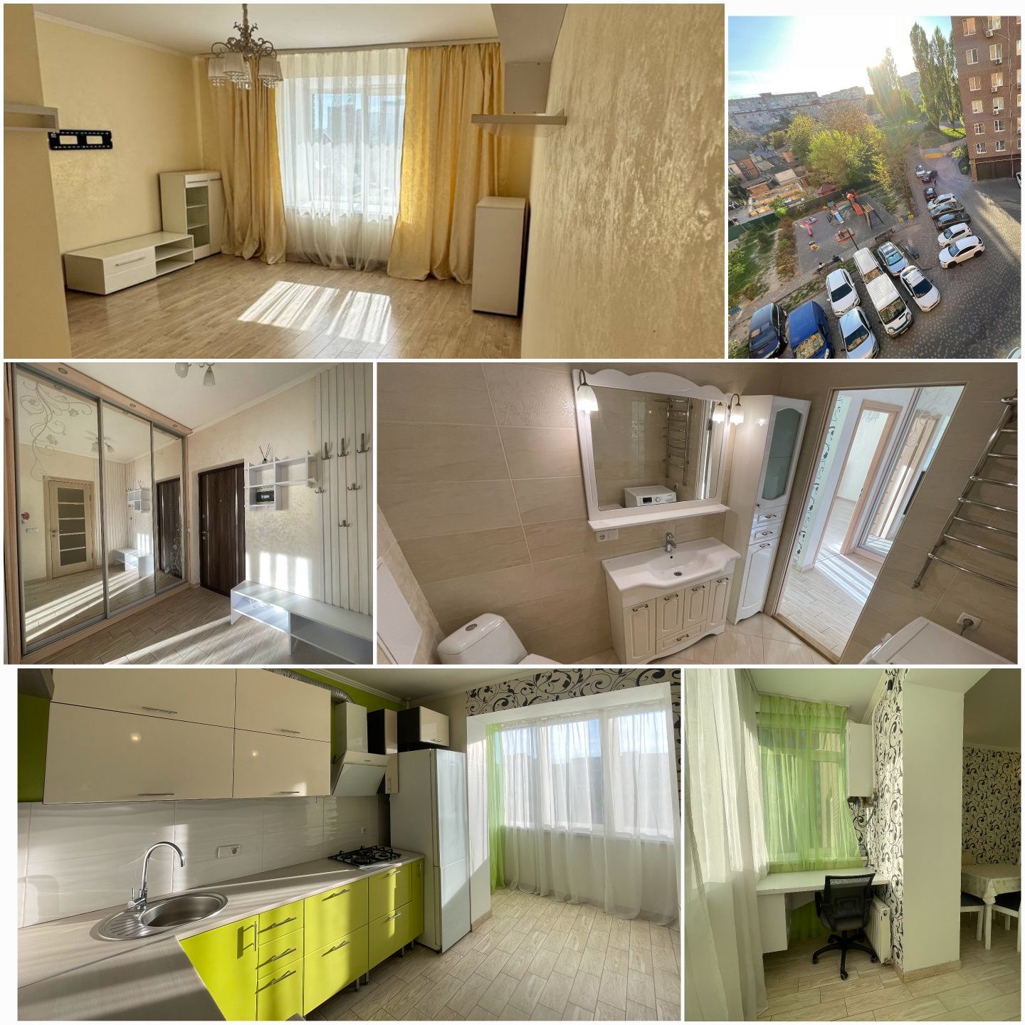 1 КІМ.  КВАРТИРА ПЛОЩА – 50 м², ЦІНА – 82 000$, РАЙОН: Київська
