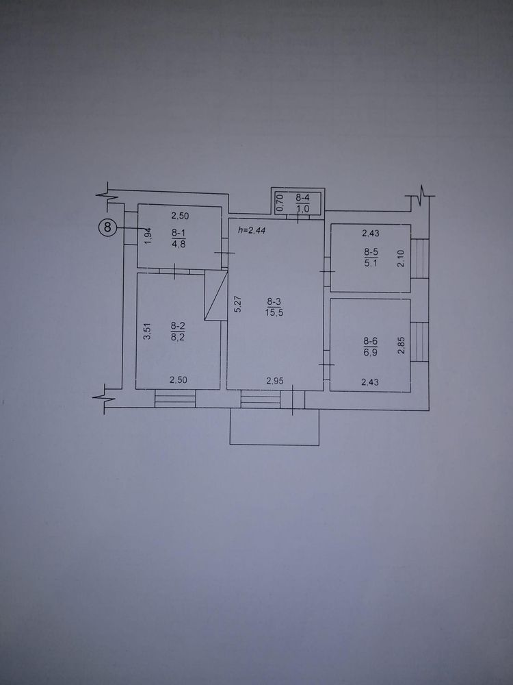 Нерухомість: 3 КІМ. КВАРТИРА, ПЛОЩА - 53 м², ЦІНА - 12 000 $
 — HUBTRUST, Вінниця