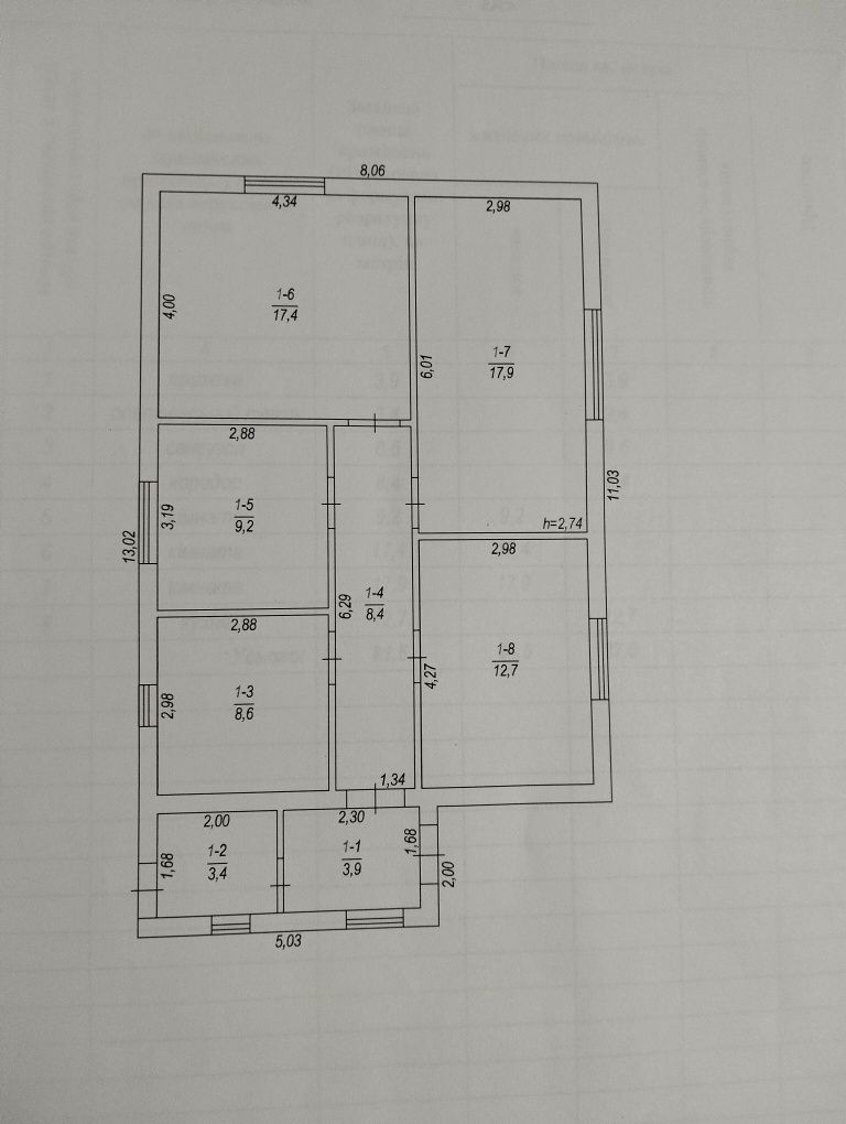 3 КІМ. БУДИНОК, ПЛОЩА - 81 м², ЦІНА - 65 000 $
